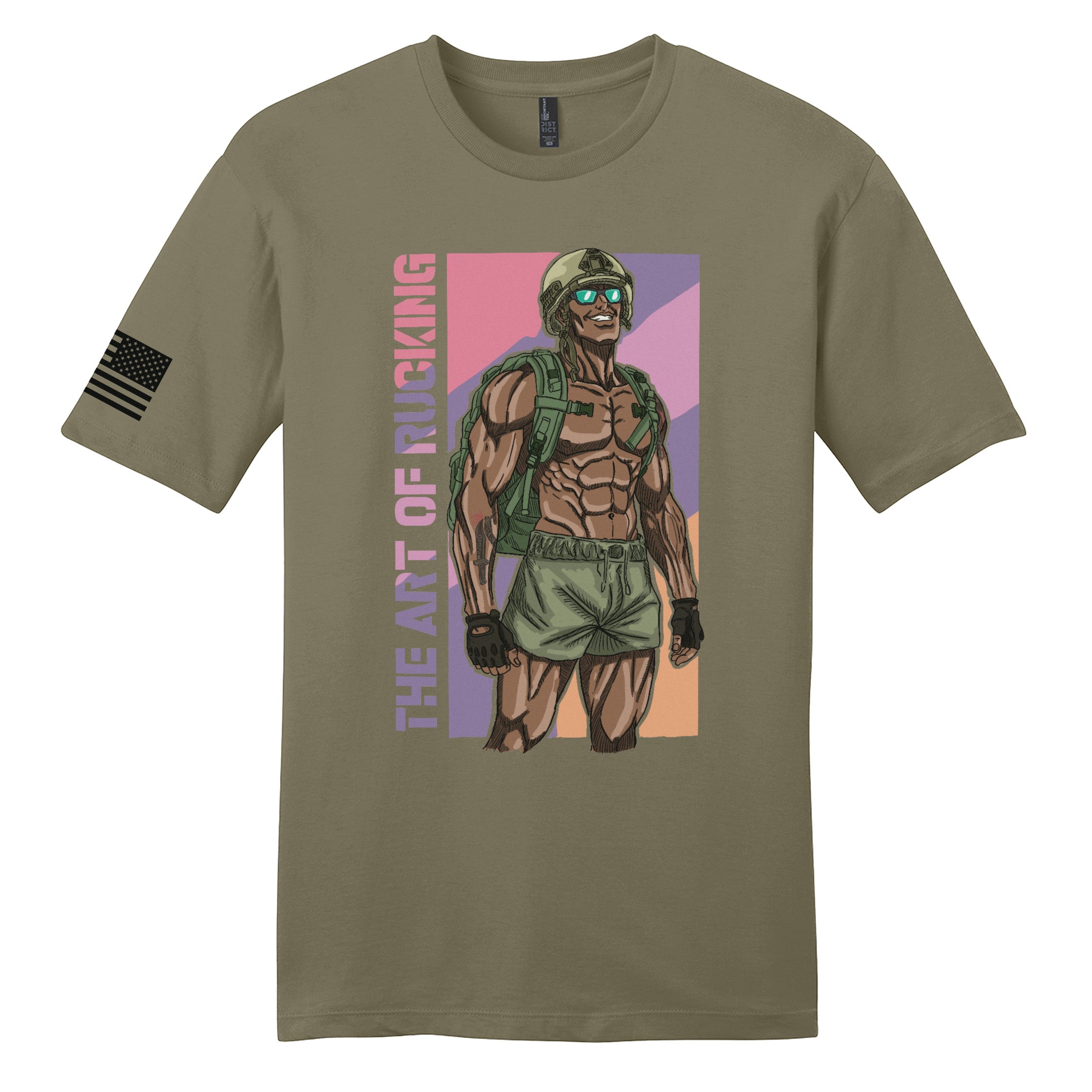 Anime Ruck Life CVC Tee