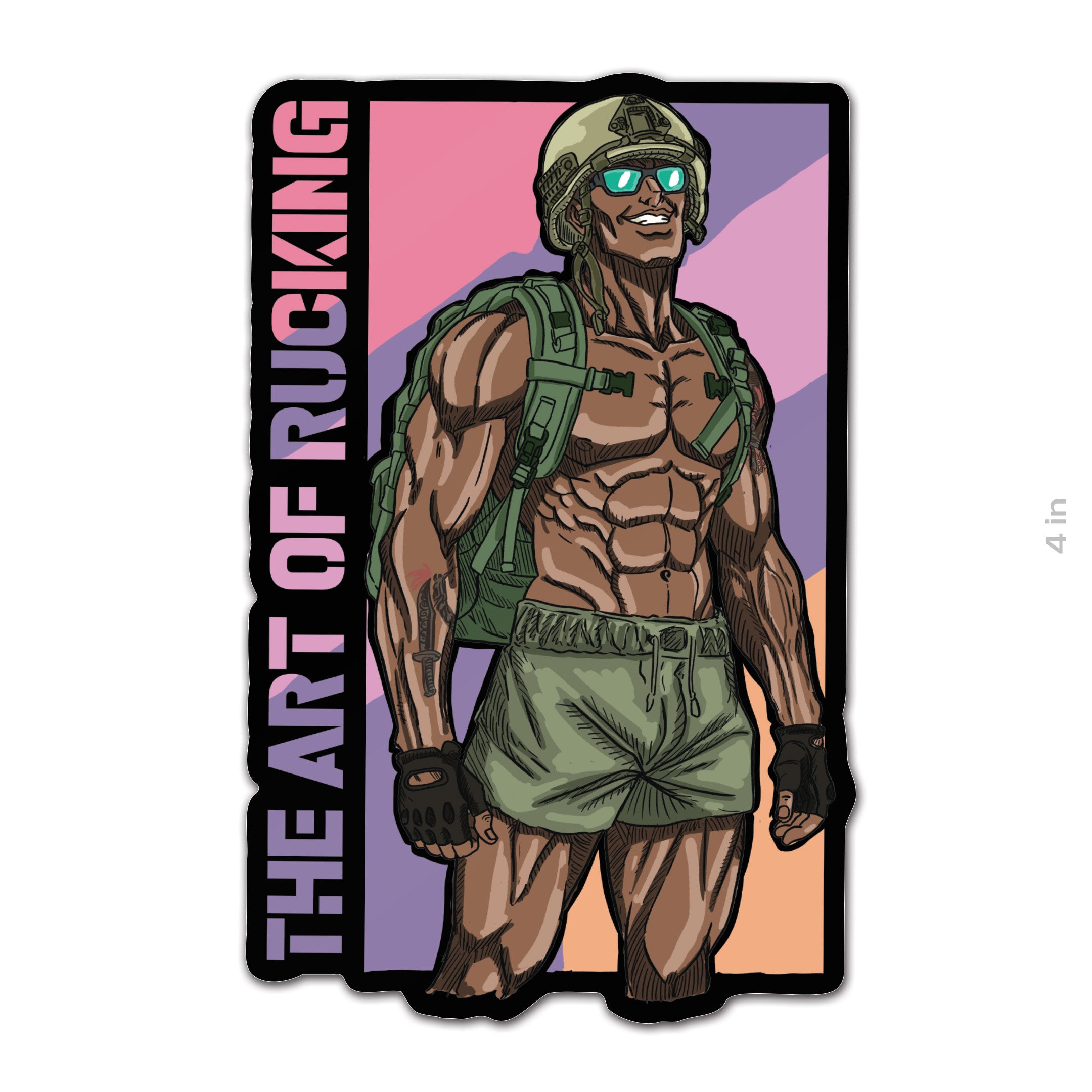 Anime Ruck Life Sticker