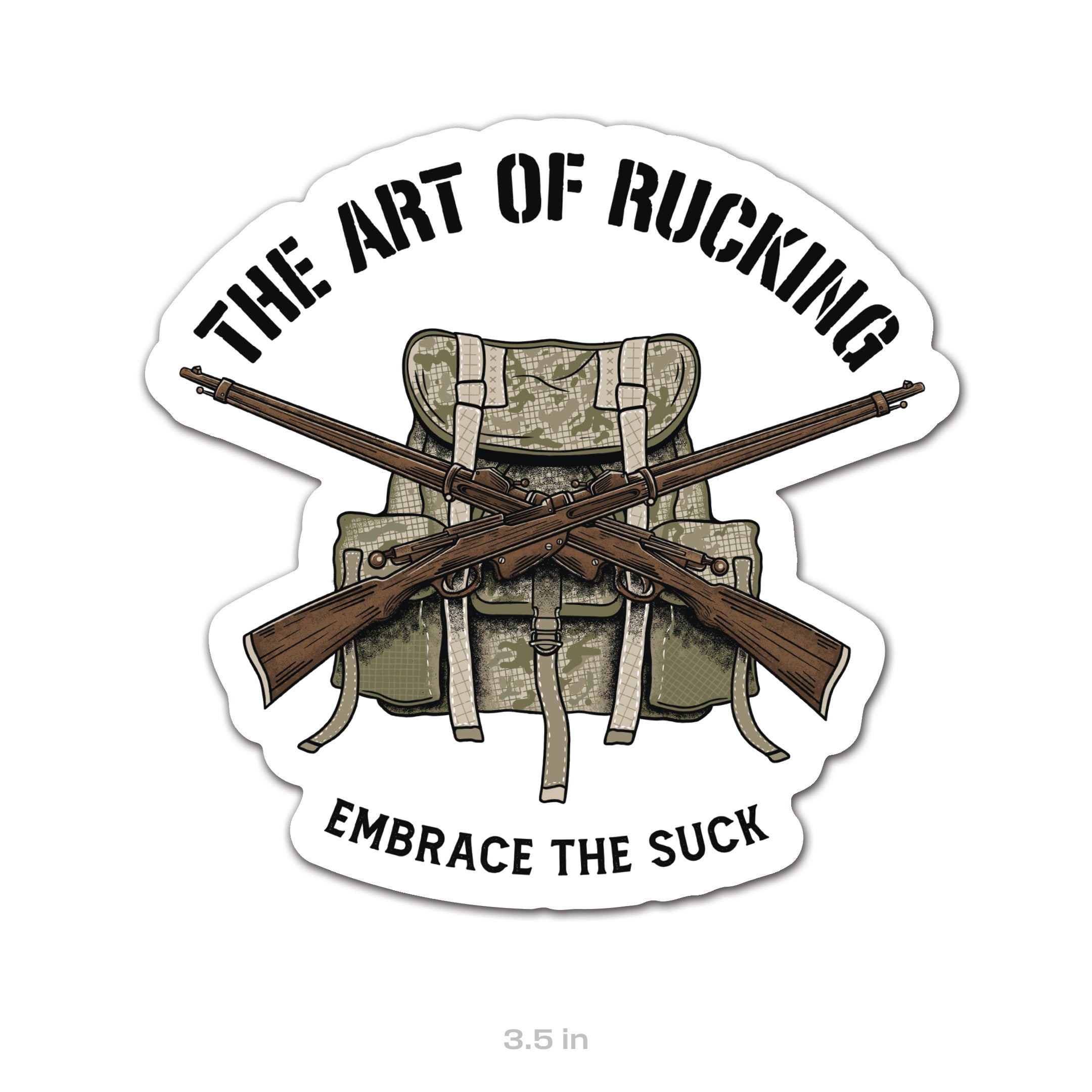 TAOR Rucking Sticker