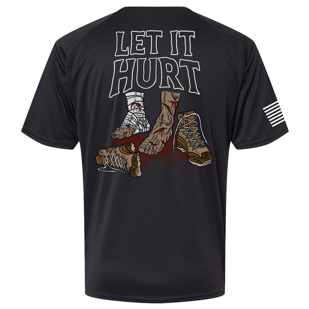 Let It Hurt Premium Performance Shirt