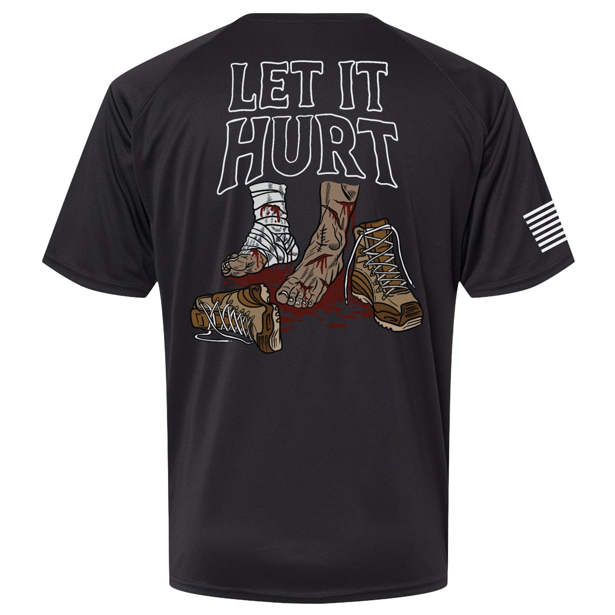 Let It Hurt Premium Performance Shirt