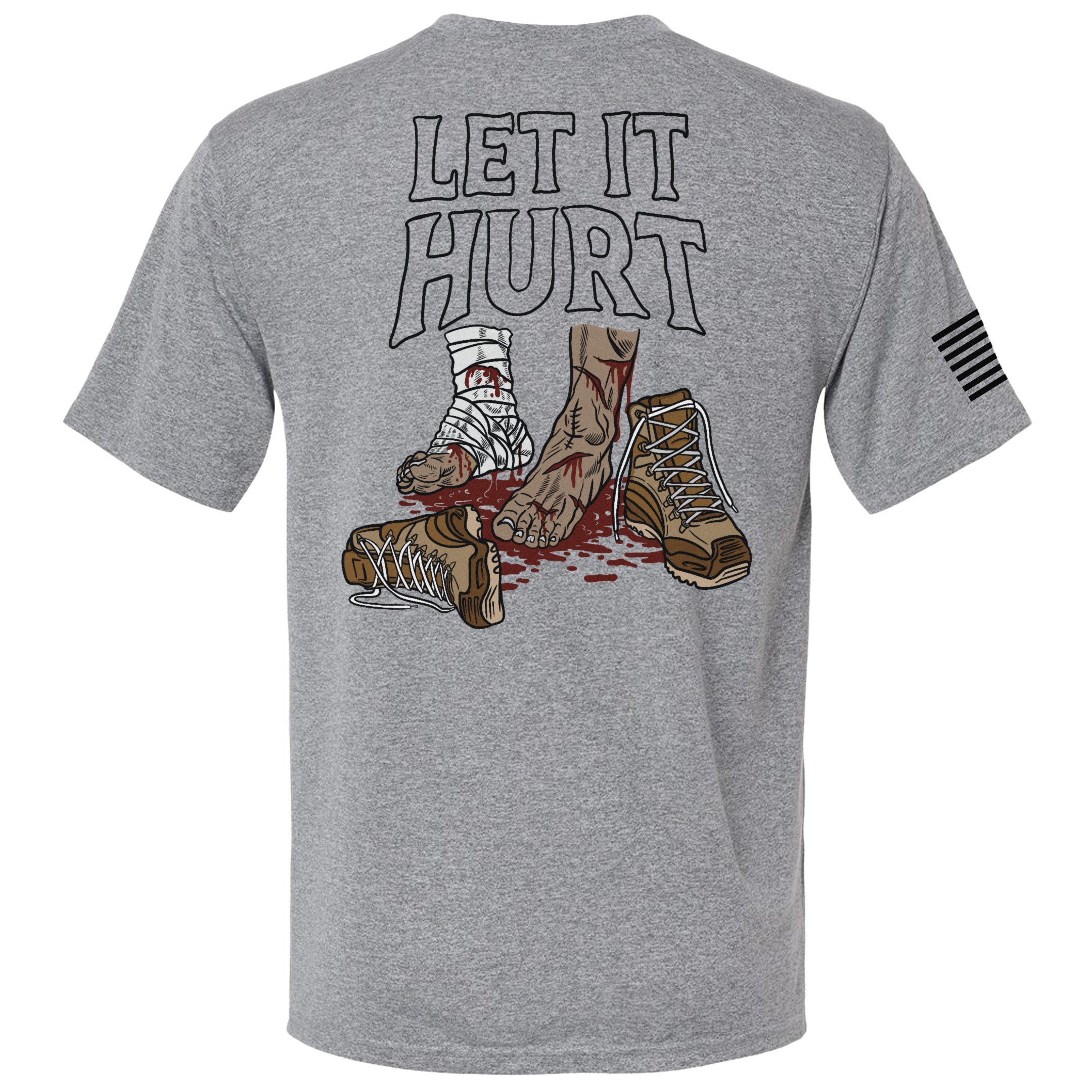 Let It Hurt Premium Performance Shirt