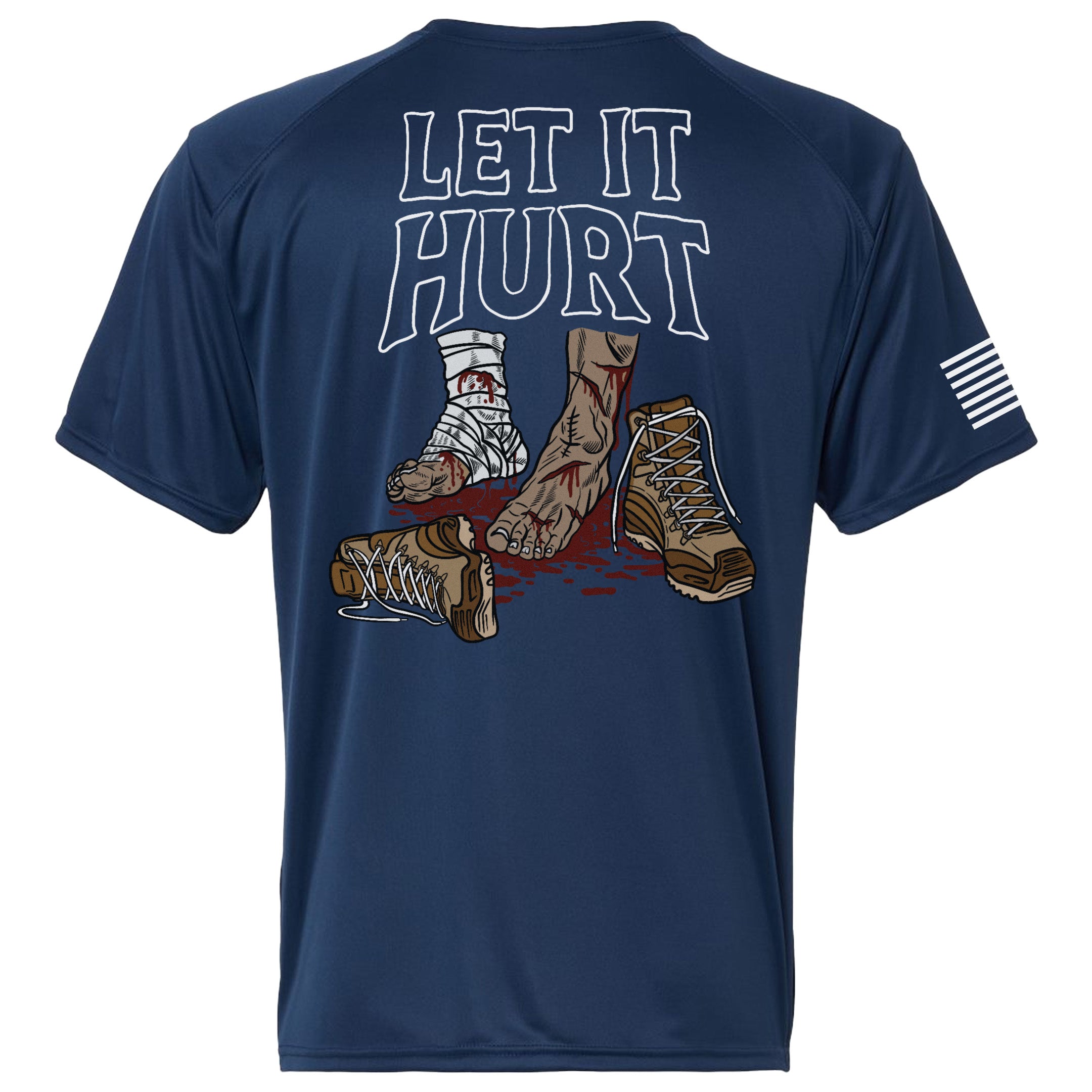 Let It Hurt Premium Performance Shirt